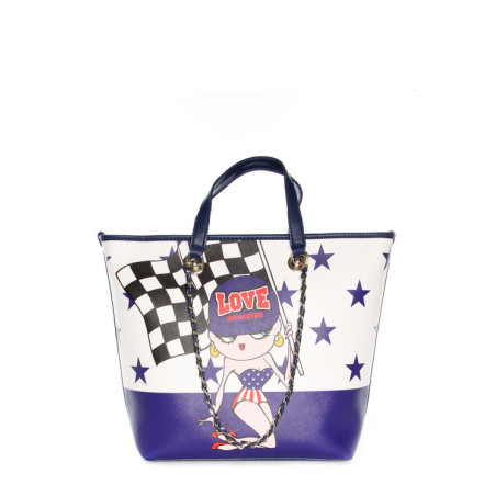 Bag Moschino Love purple
